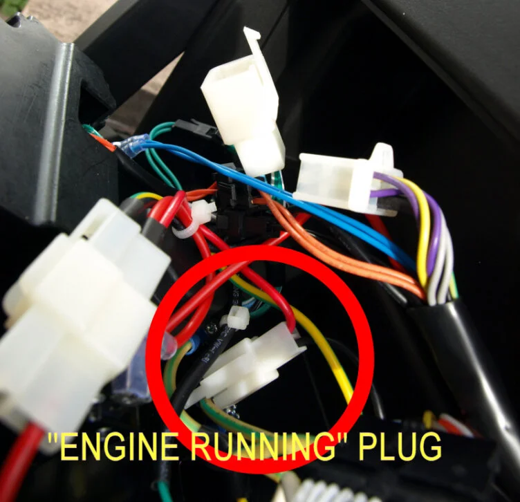 Hyundai HY3200Sei engine running plug location