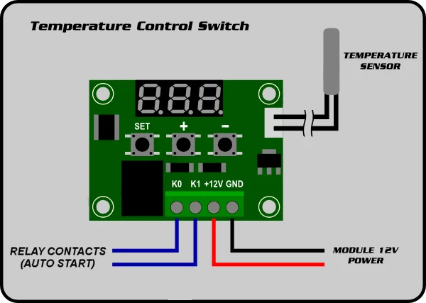 Smart Thermostat Switch Controller Wiring