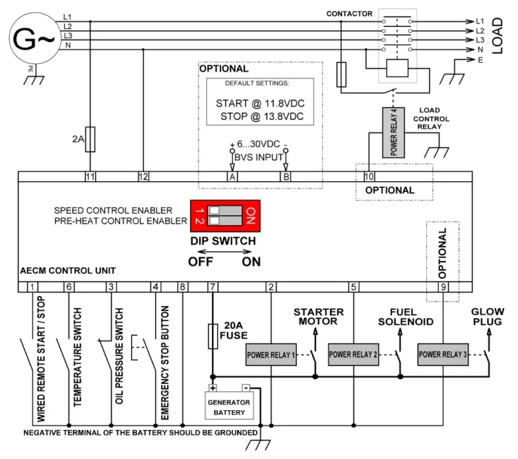 AECM107 wiring diagram